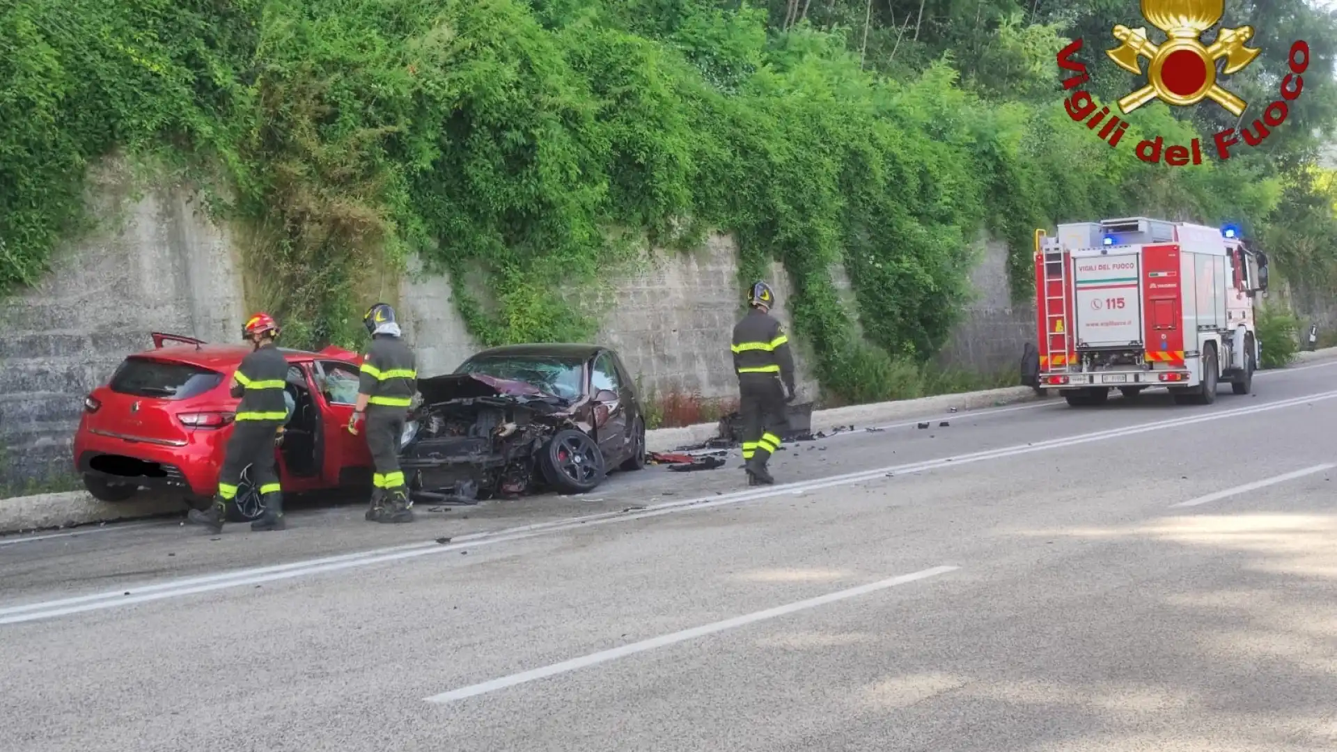 Cerro al Volturno: scontro tra auto sulla statale 652, Ferite tre persone, nessuno in modo grave.